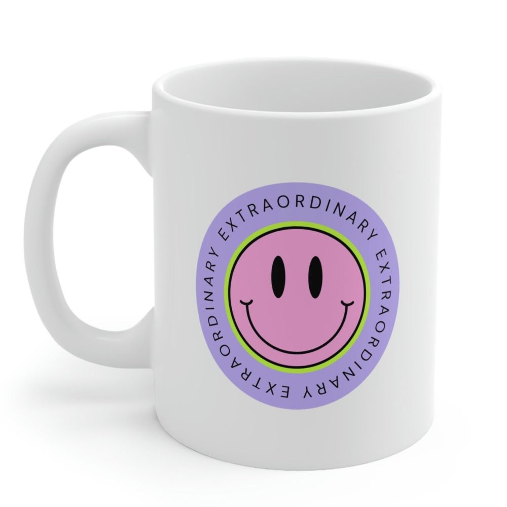 dropship Extraordinary Happy Face Coffee Tea Mug