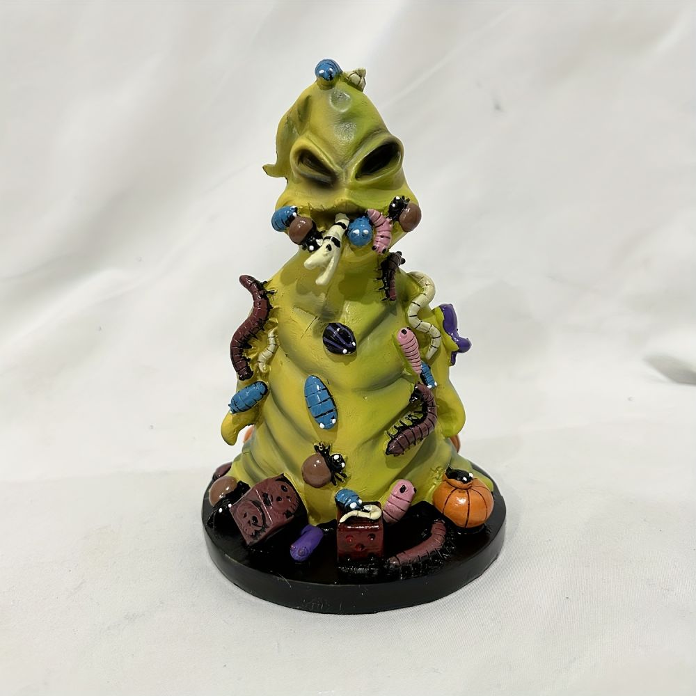 dropship 1pc, Resin Halloween Witch Figurine - Perfect Table Decoration for Christmas Parties and Kids Novelty Gift