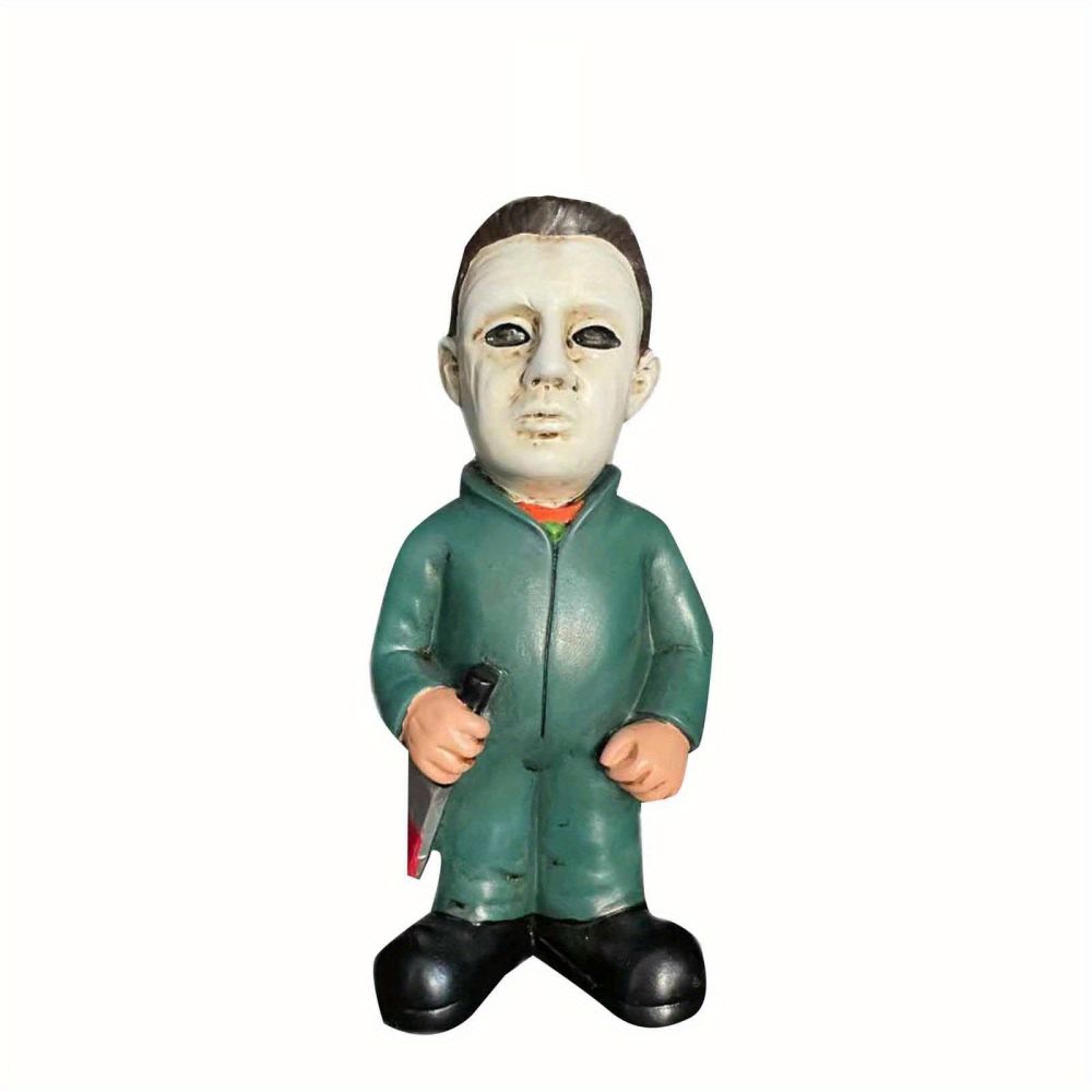 dropship 1pc Halloween Decor Horror Movie Character Sculpture Car Hanging Pendant Horror Decoration Funny Pendant Car Dwarf Pendant