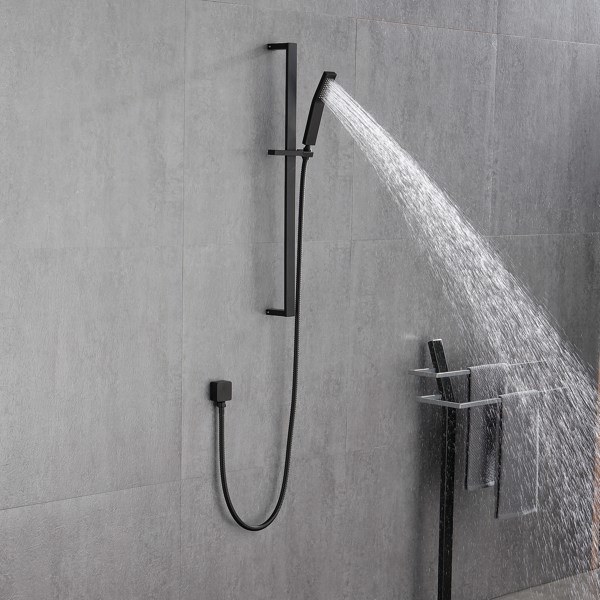 dropship Eco-Performance Handheld Shower with 28-Inch Slide Bar and 59-Inch Hose