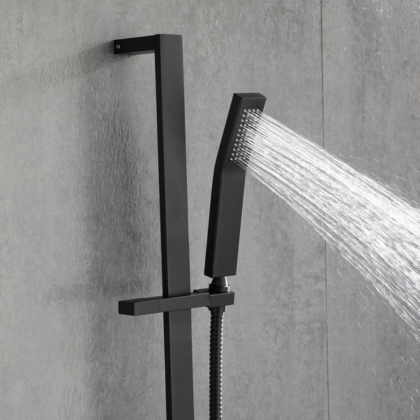 dropship Eco-Performance Handheld Shower with 28-Inch Slide Bar and 59-Inch Hose