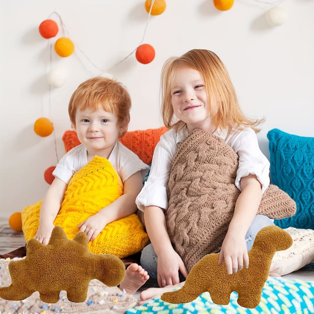 dropship 1pc, Stegosaurus-18 Inch Dinosaur Plush Fleece, Soft Dinosaur, Birthday Gift, Dinosaur Theme Party Decoration, Christmas Gift