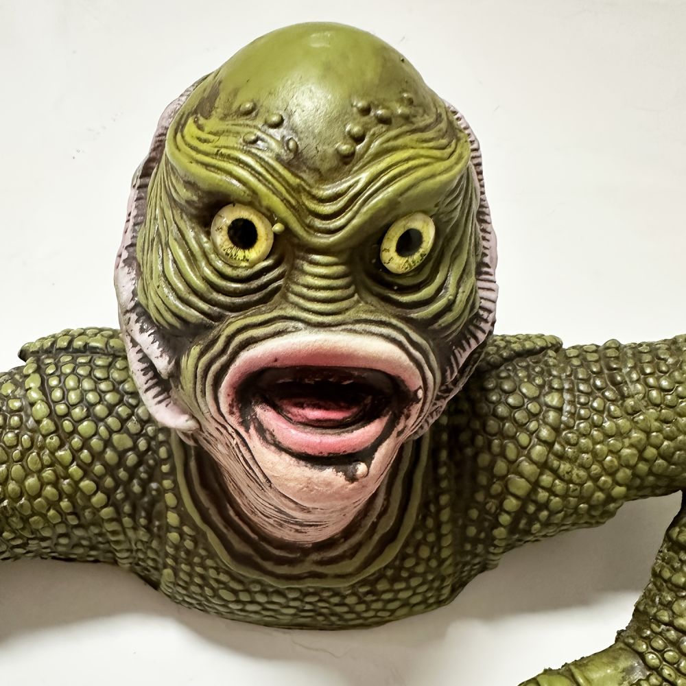 dropship 1pc Ancient Tomb Creature Lizard Man - Pure Latex, Awesome Texture - Perfect for Halloween Room Decor, Outdoor & Indoor Decoration