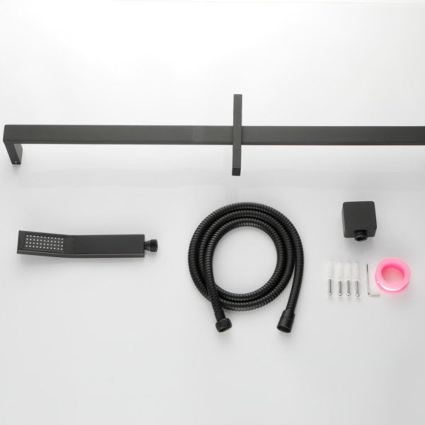 dropship Eco-Performance Handheld Shower with 28-Inch Slide Bar and 59-Inch Hose