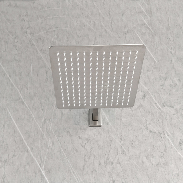 dropship 12" Rain Shower Head Systems Wall Mounted Shower