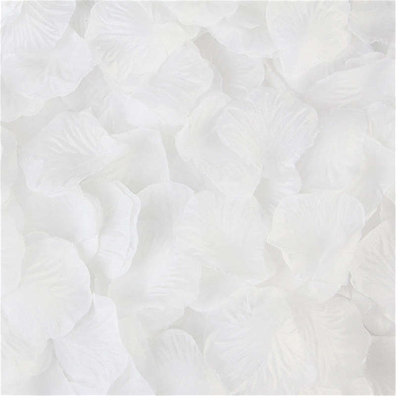 dropship Artificial Rose Petal Artificial Flower Silk Petals Valentine Day Wedding Flower Decoration Flowers