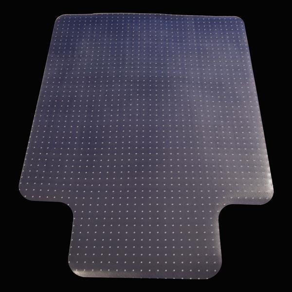 dropship 90 x 120 x 0.22cm PVC Home-use Protective Mat Chair Pad with Nail for Floor Chair Transparent