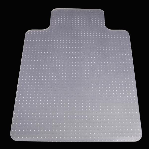 dropship 90 x 120 x 0.22cm PVC Home-use Protective Mat Chair Pad with Nail for Floor Chair Transparent