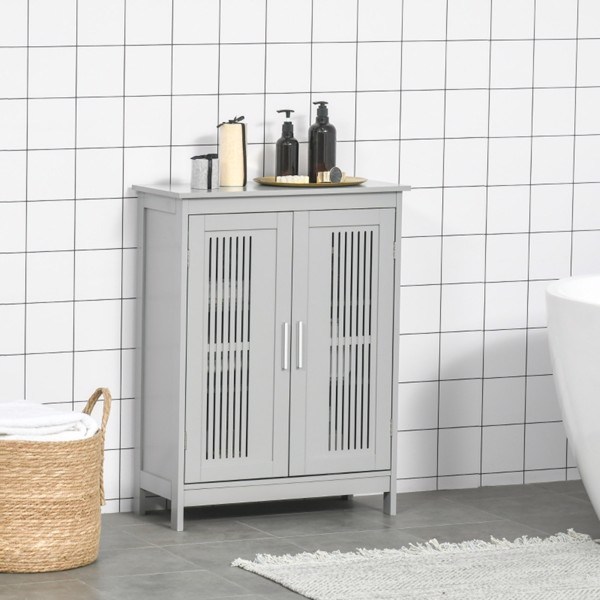 dropship Bathroom Cabinet Grey