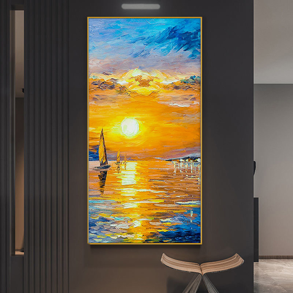 dropship Handmade Oil Painting Modern Oil Painting On Canvas Abstract Oil Painting Hand Painted Large Wall Art For Living Room Hallway Bedroom Luxurious Decorative Painting