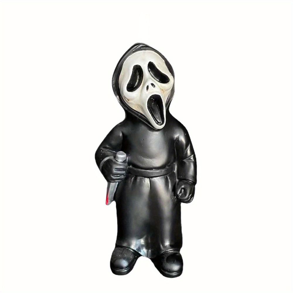 dropship 1pc Halloween Decor Horror Movie Character Sculpture Car Hanging Pendant Horror Decoration Funny Pendant Car Dwarf Pendant