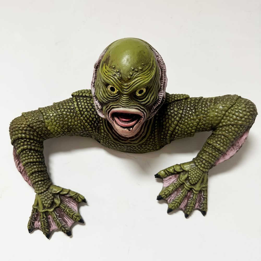 dropship 1pc Ancient Tomb Creature Lizard Man - Pure Latex, Awesome Texture - Perfect for Halloween Room Decor, Outdoor & Indoor Decoration