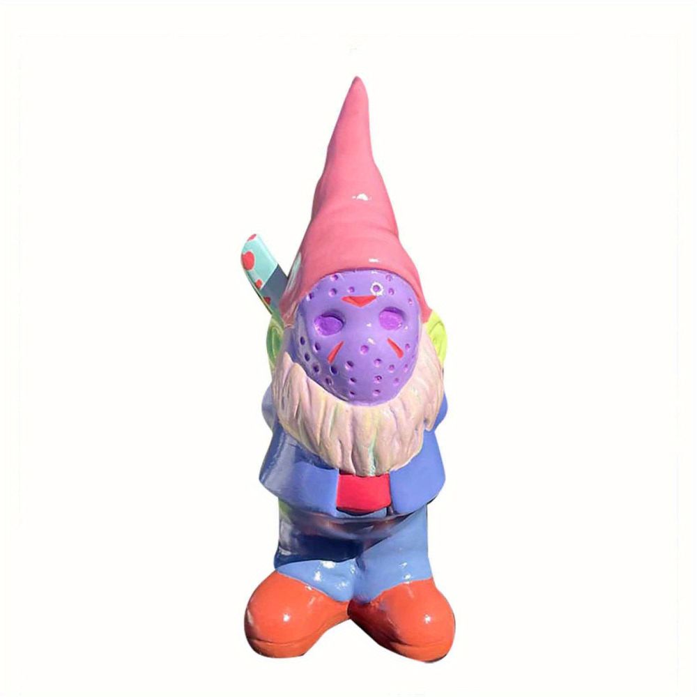 dropship 1pc Halloween Decor Horror Movie Character Sculpture Car Hanging Pendant Horror Decoration Funny Pendant Car Dwarf Pendant