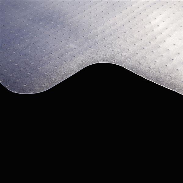 dropship 90 x 120 x 0.22cm PVC Home-use Protective Mat Chair Pad with Nail for Floor Chair Transparent