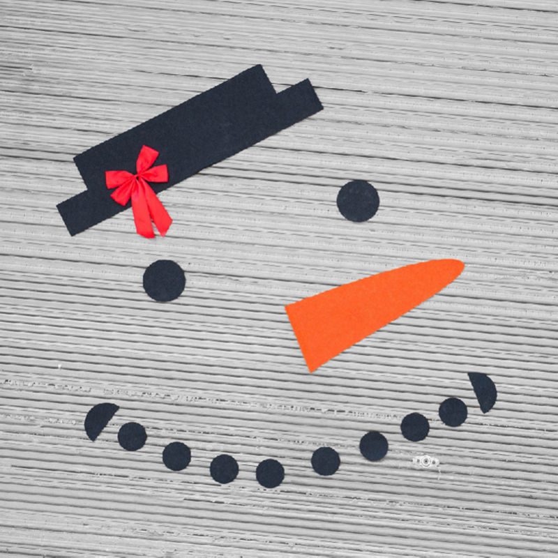 dropship 16pcs, Adorable Snowman Face Wall Decals for Christmas and Winter Decorations - DIY Home Wall Art Mural Cover - Perfect for Garage Door Decorations