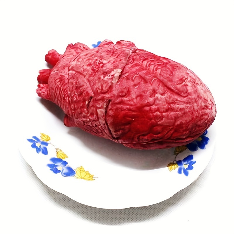 dropship Halloween Decor, Halloween Props, Realistic Trick Toys, Horror Props, Heart-breaking Props, Simulated Heart