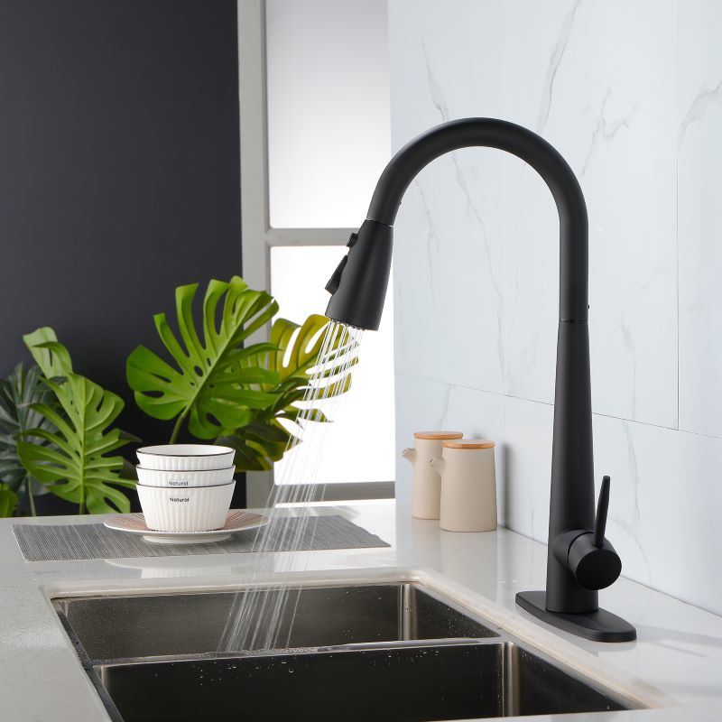 dropship Commercial Modern Stainless Steel Kitchen Faucets