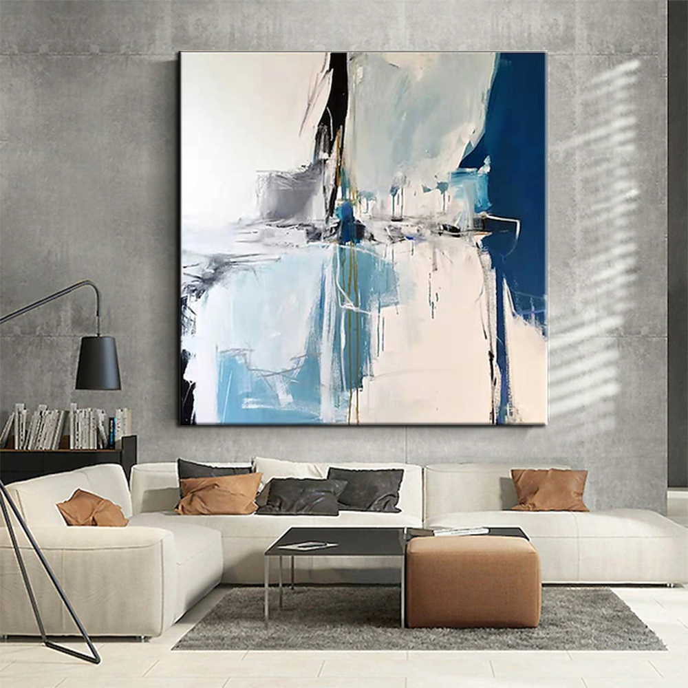 dropship Hand Painted Oil Paintings Handmade Modern Abstract Oil Paintings On Canvas Wall Art Decorative Picture Living Room Hallway Bedroom Luxurious Decorative Painting