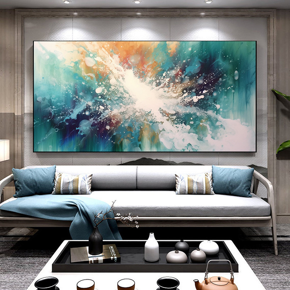 dropship Hand Painted Oil Painting Large Acrylic Oil Painting On Canvas Abstract Painting Canvas Original abstract canvas wall art contemporary Painting For Living Room