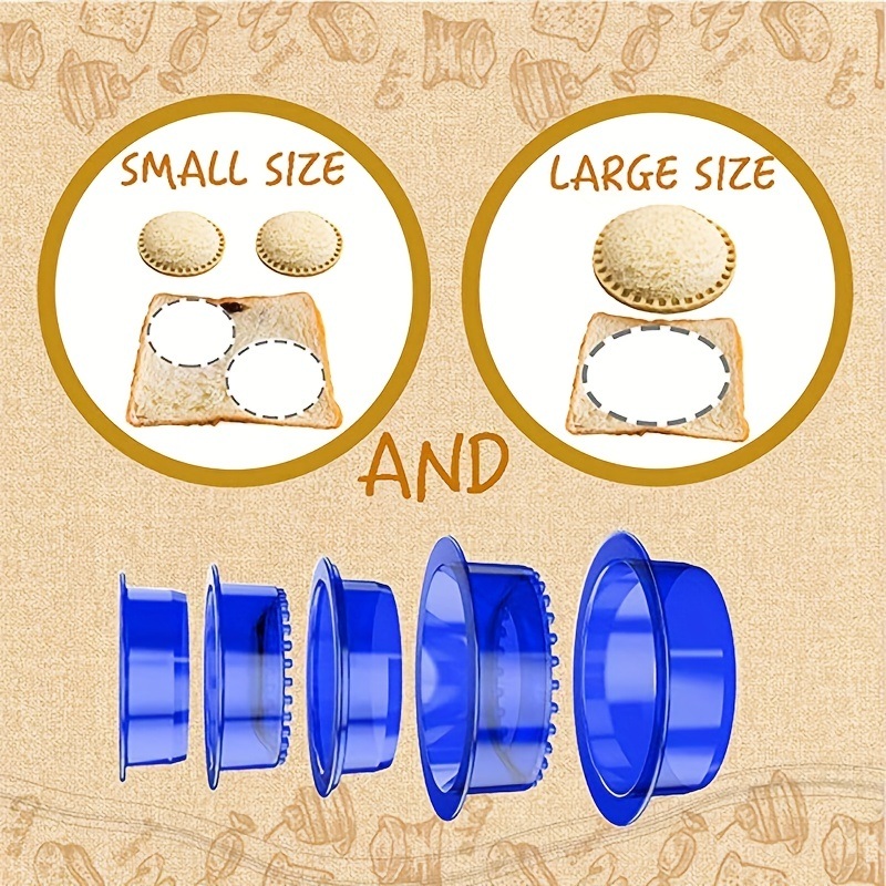 dropship 1pc, Uncrushable Bread Sandwich Maker Mold for Toddlers - Perfect for DIY Cookies, Lunchboxes, and Bento Boxes - Kitchen Accessory for Back to School and School Supplies