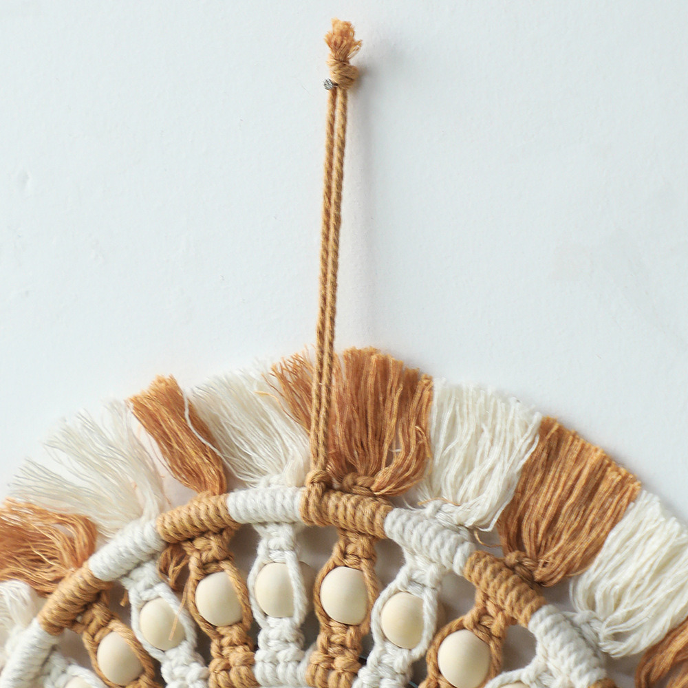 dropship 1pc, Bohemian Hand-Woven Dream Catcher with Mirror - Wall Art, Home Decor, Birthday Gift, Festival Decor