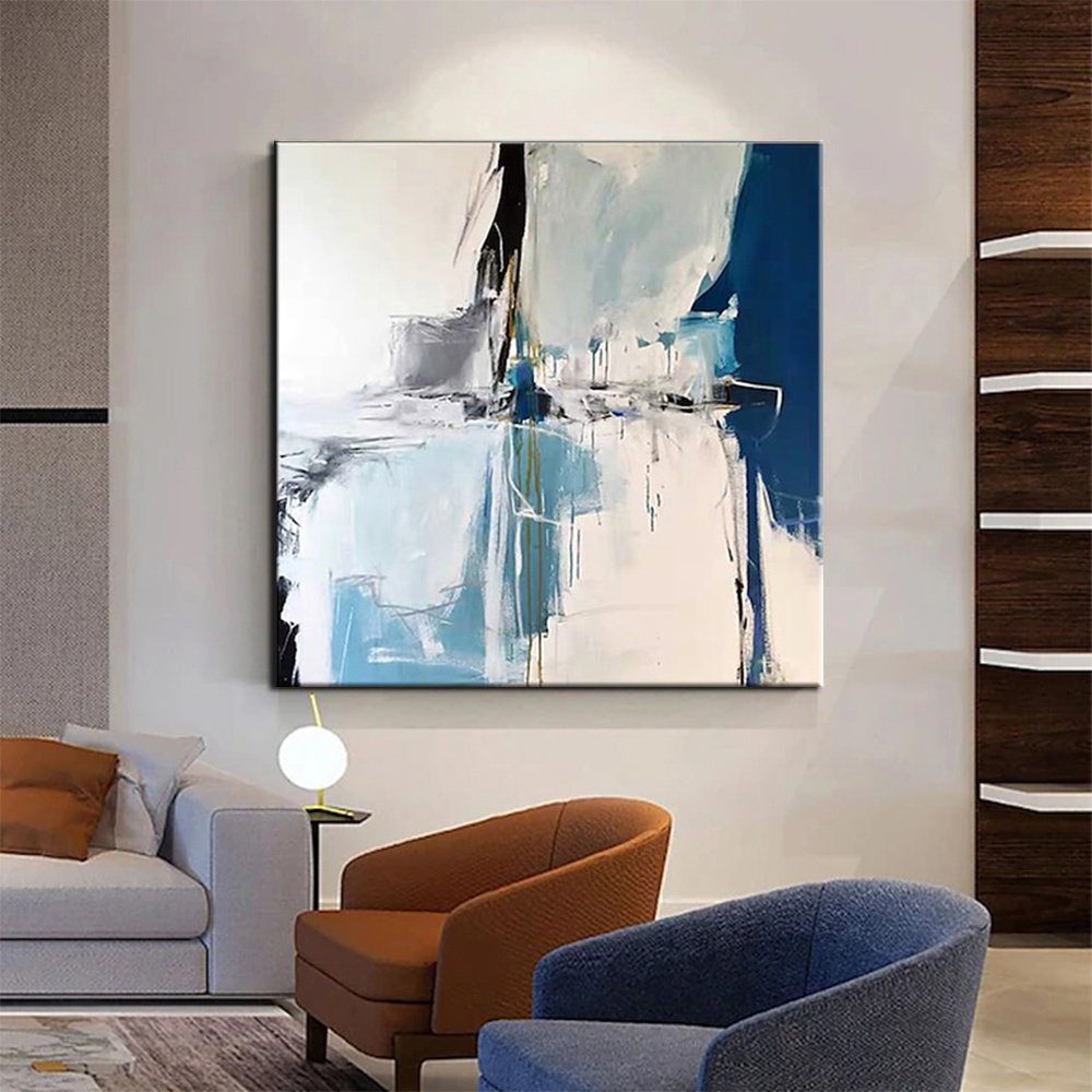 dropship Hand Painted Oil Paintings Handmade Modern Abstract Oil Paintings On Canvas Wall Art Decorative Picture Living Room Hallway Bedroom Luxurious Decorative Painting