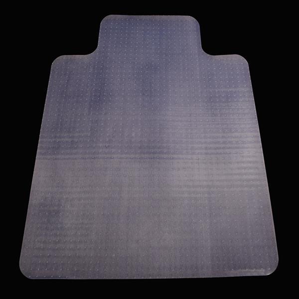 dropship 90 x 120 x 0.22cm PVC Home-use Protective Mat Chair Pad with Nail for Floor Chair Transparent