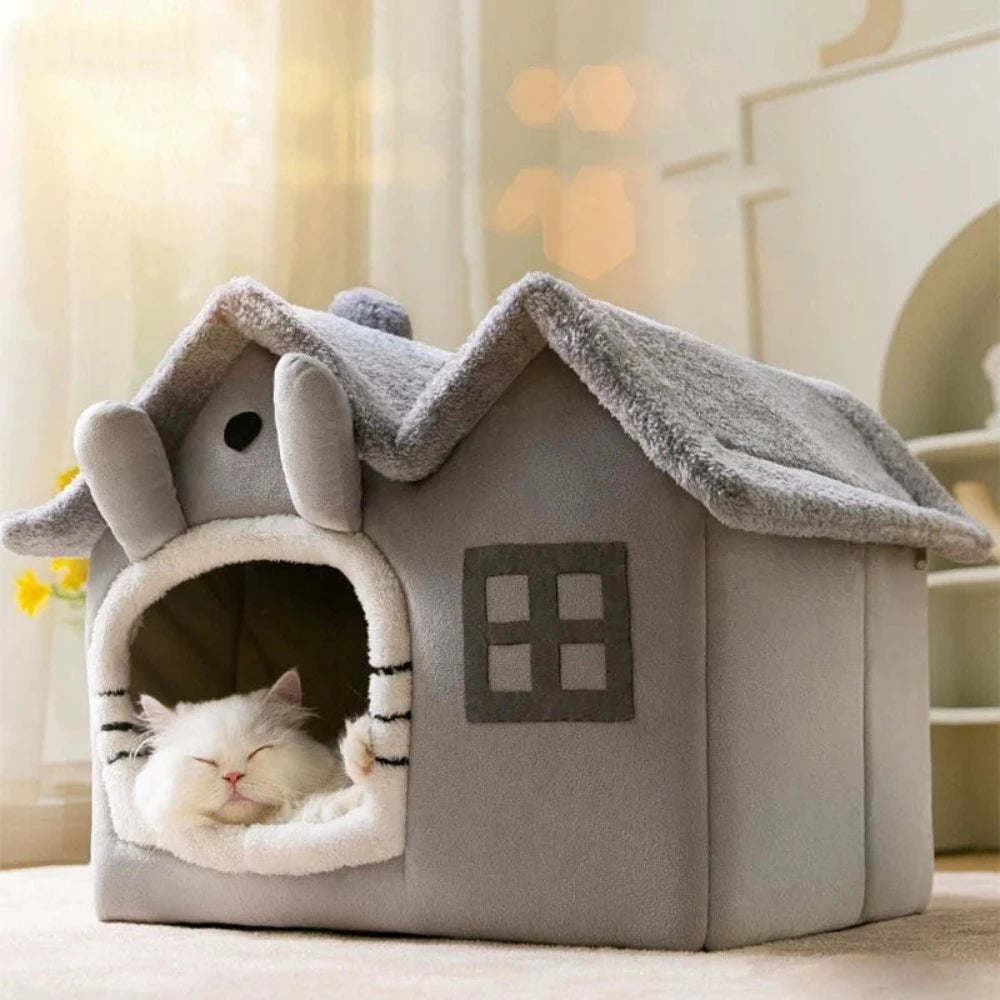 dropship Removable Roof Plush Pet House