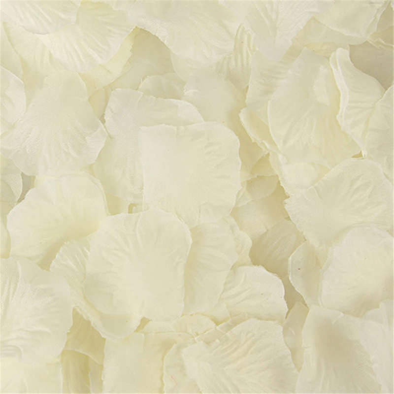 dropship Artificial Rose Petal Artificial Flower Silk Petals Valentine Day Wedding Flower Decoration Flowers