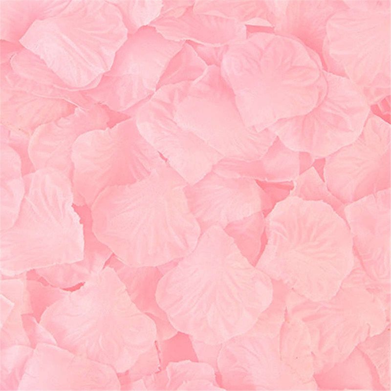 dropship Artificial Rose Petal Artificial Flower Silk Petals Valentine Day Wedding Flower Decoration Flowers