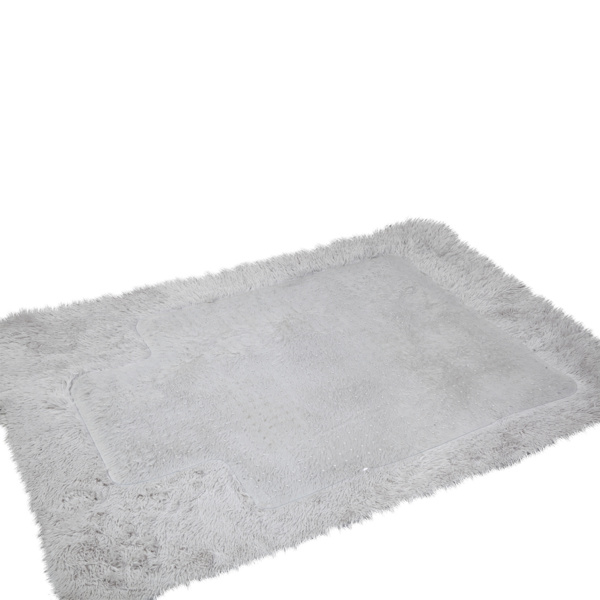 dropship 3PCS 90 x 120 x 0.2cm PVC Home-use Protective Mat for Floor Chair Transparent