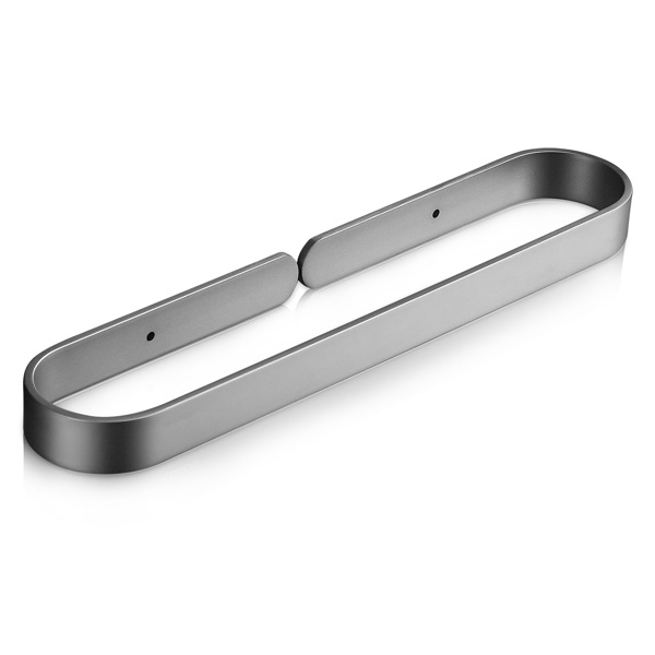 dropship Towel Ring Gun Grey, Bath Hand Towel Square Ring Thicken Space Aluminum Round Towel Holder for Bathroom