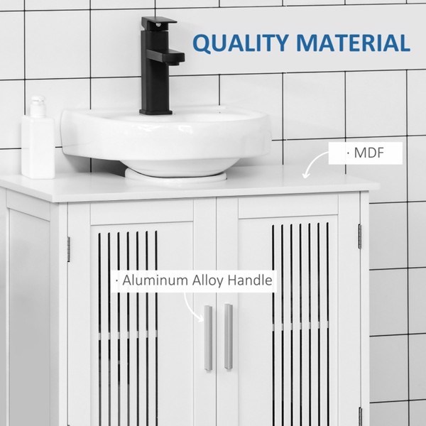 dropship Bathroom Cabinet white