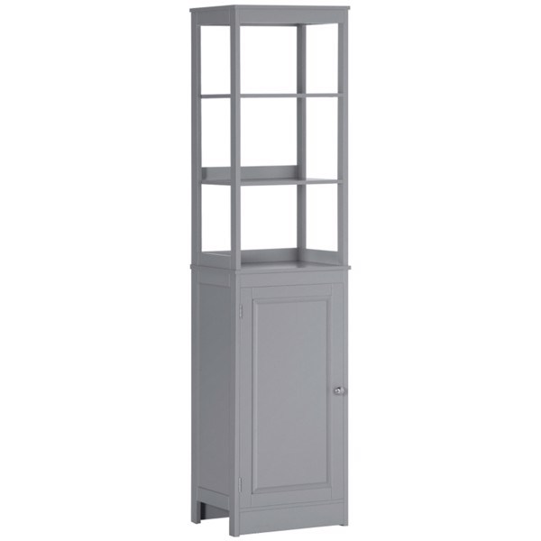 dropship Bathroom Storage Cabinet-Gray