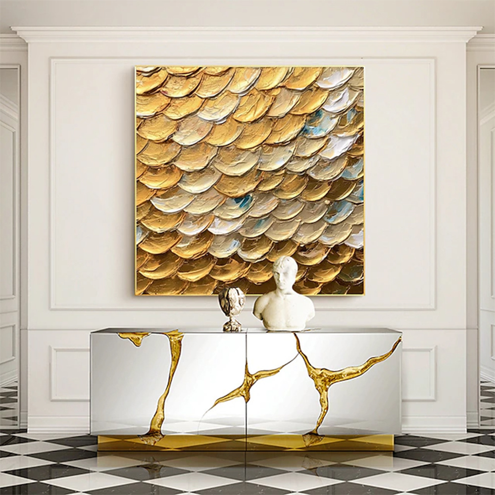 dropship Hand Painted Oil Paintings Abstract texture painting Home Decor Living Room Hallway Luxurious Decorative Painting