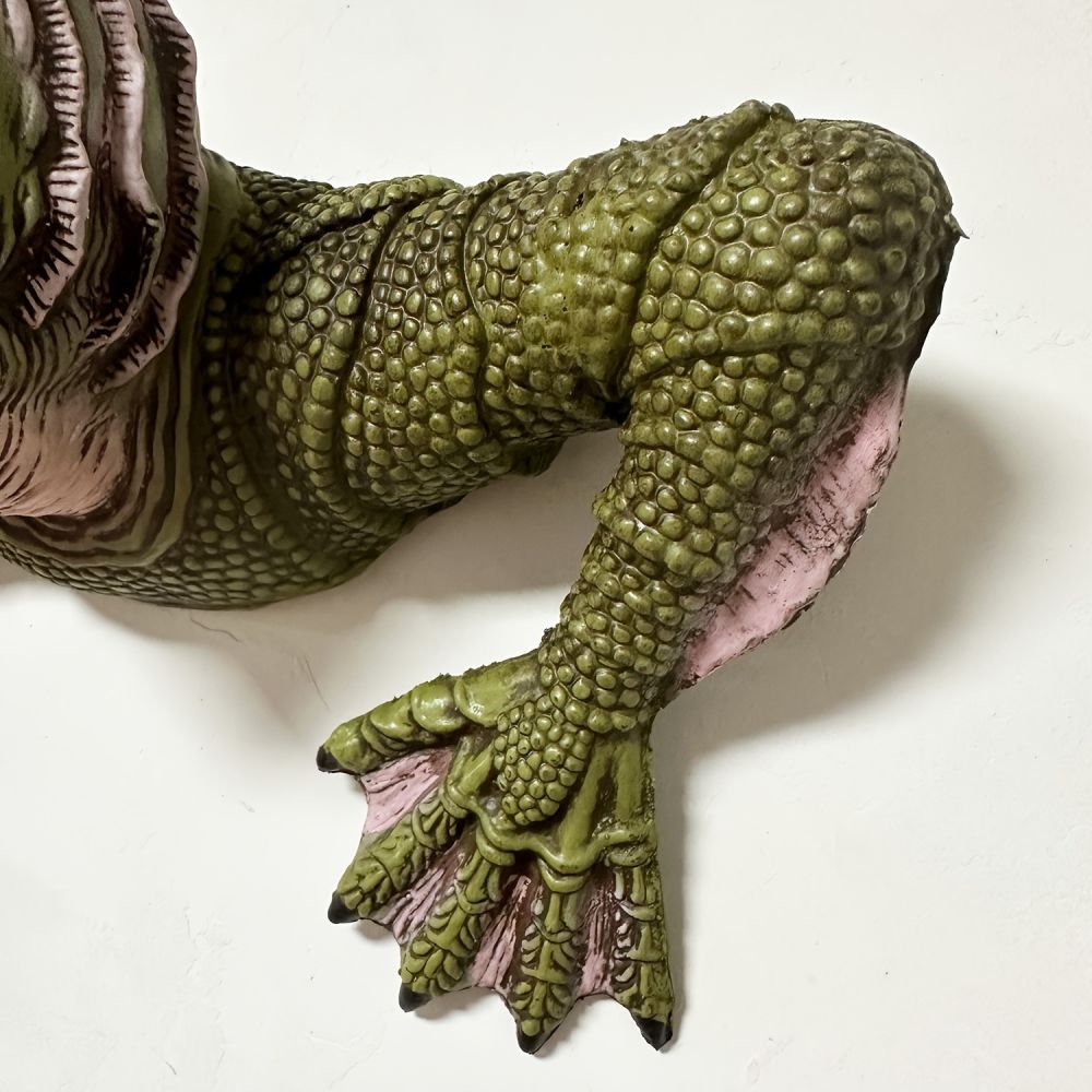 dropship 1pc Ancient Tomb Creature Lizard Man - Pure Latex, Awesome Texture - Perfect for Halloween Room Decor, Outdoor & Indoor Decoration