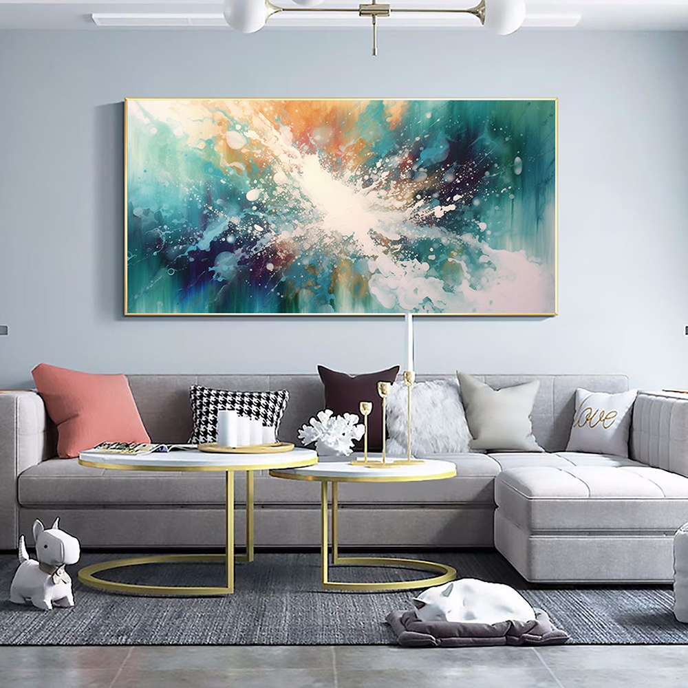 dropship Hand Painted Oil Painting Large Acrylic Oil Painting On Canvas Abstract Painting Canvas Original abstract canvas wall art contemporary Painting For Living Room