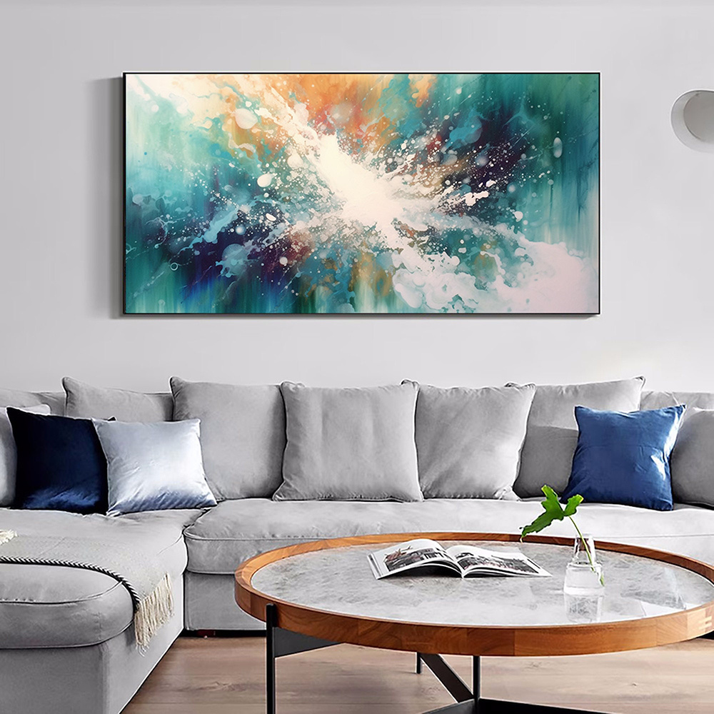 dropship Hand Painted Oil Painting Large Acrylic Oil Painting On Canvas Abstract Painting Canvas Original abstract canvas wall art contemporary Painting For Living Room