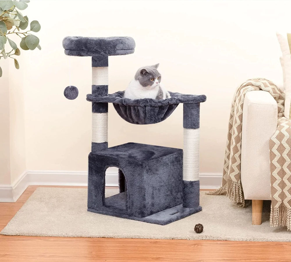 dropship Cat Indoor Hammock Tower