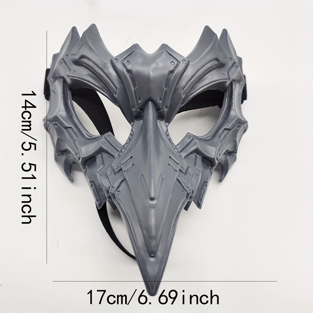 dropship 1pc Dragon God Tiger Mask Dress-up Props Horror Halloween New Product Eagle Mouth Mask