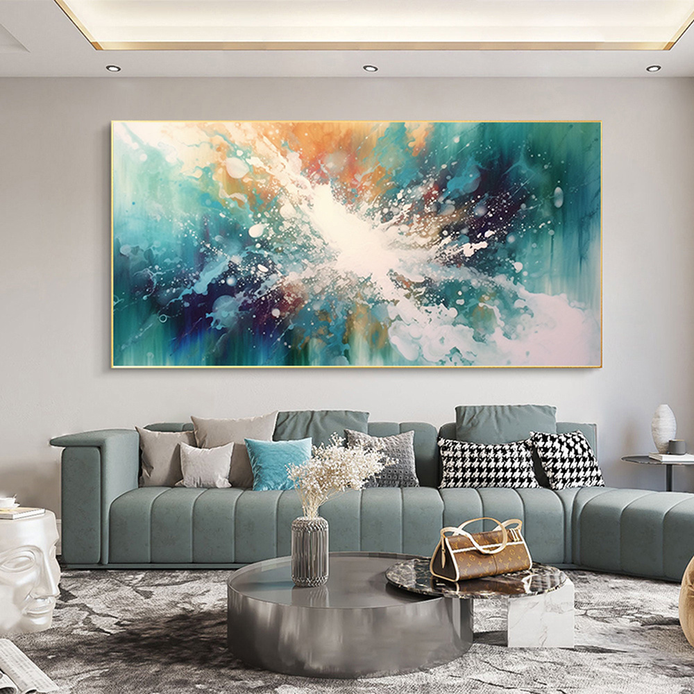 dropship Hand Painted Oil Painting Large Acrylic Oil Painting On Canvas Abstract Painting Canvas Original abstract canvas wall art contemporary Painting For Living Room
