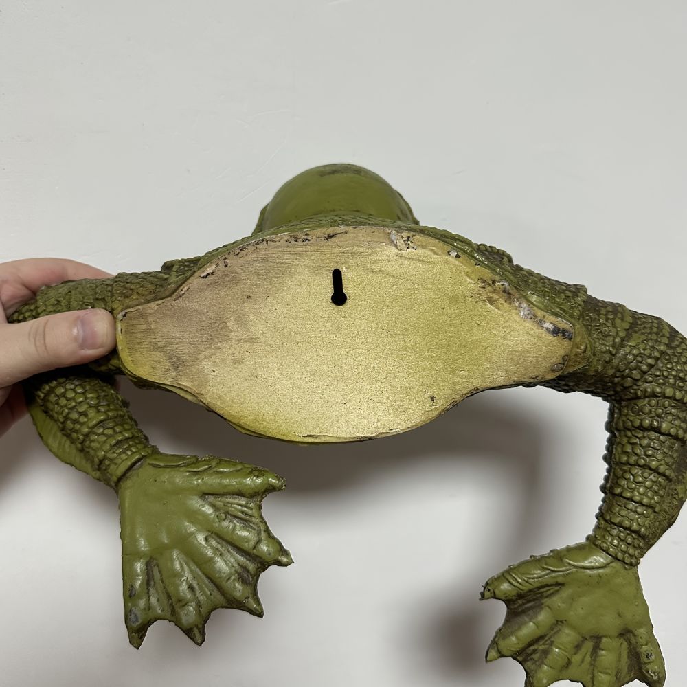 dropship 1pc Ancient Tomb Creature Lizard Man - Pure Latex, Awesome Texture - Perfect for Halloween Room Decor, Outdoor & Indoor Decoration