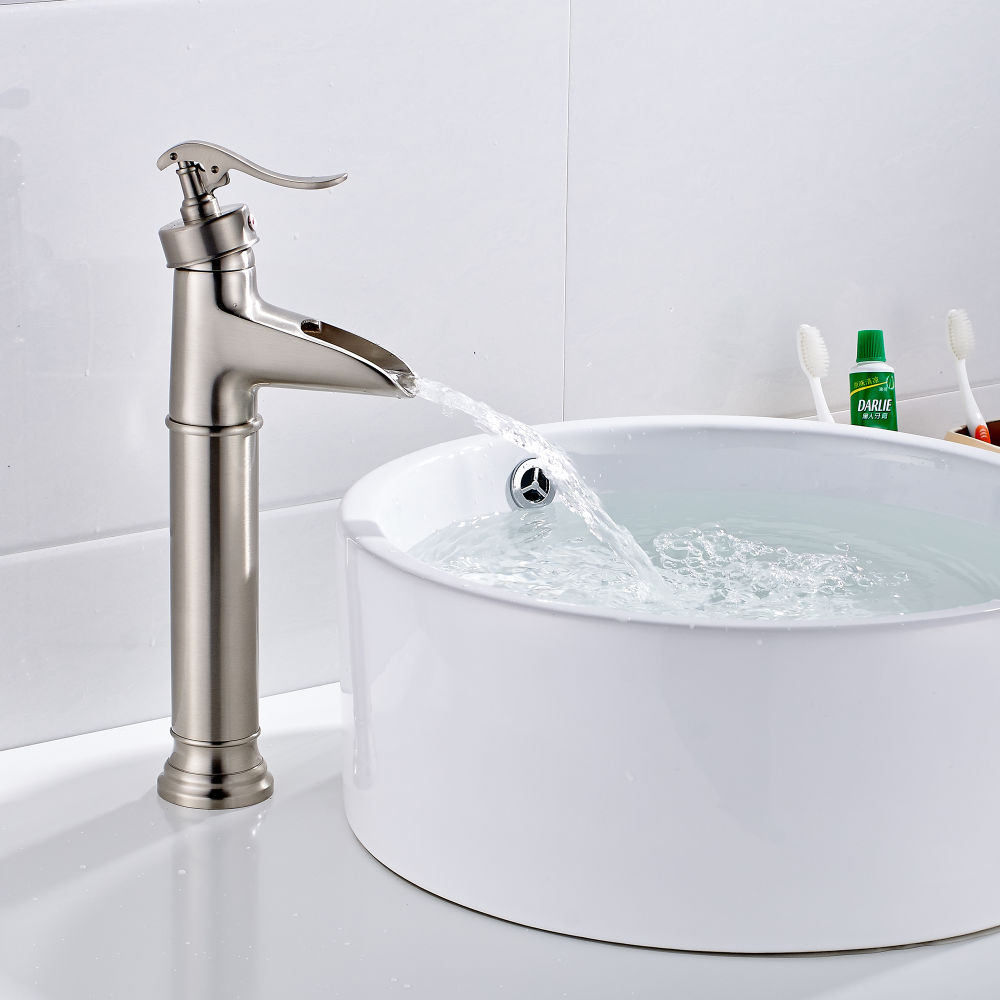 dropship Modern Contemporary Black Bathroom Ceramic Hot Cold Water Mixer Tap Black Faucet Mixer Basin Faucet,metered Faucets
