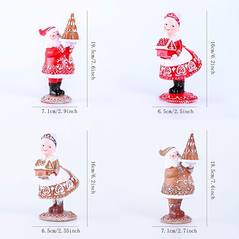 dropship 1pc Small Ornament,Couples Gifts, Christmas Crafts Resin Ornaments,Art Decor Sculpture Statue Decor, Sculpture Art Miniature Cute Ornament, Home Living Room Bar Cafe Decor Ornament, Room Decor