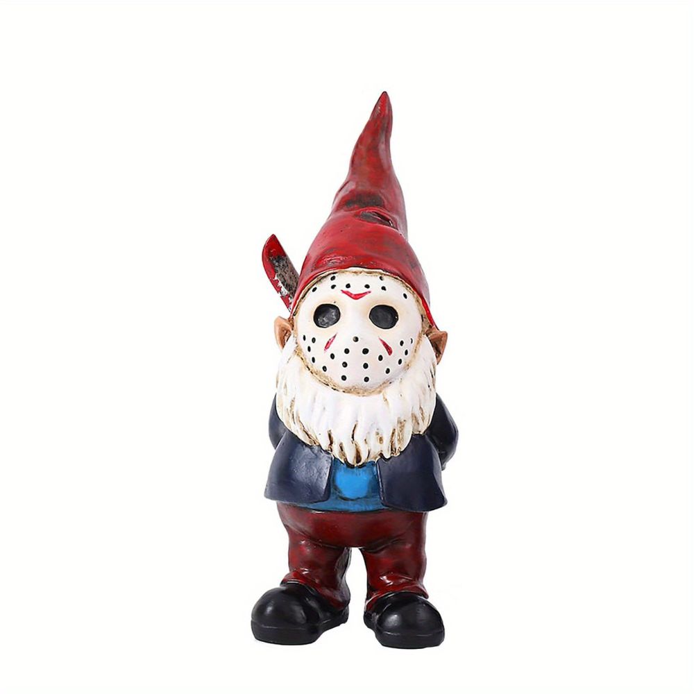 dropship 1pc Halloween Decor Horror Movie Character Sculpture Car Hanging Pendant Horror Decoration Funny Pendant Car Dwarf Pendant