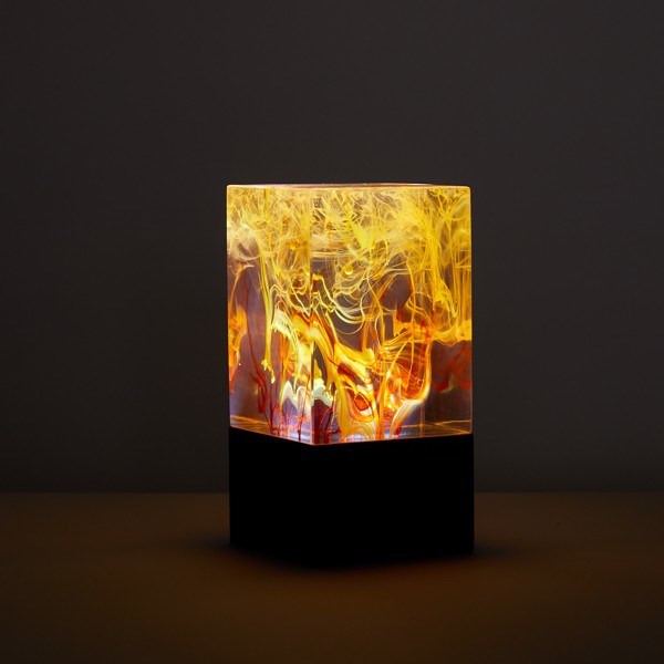dropship Resin table decor-Fire,Table lamp,gifts