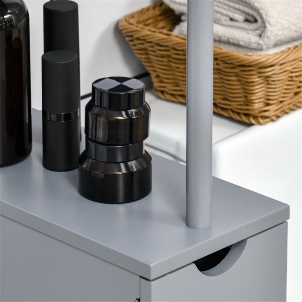 dropship Bathroom Storage Cabinet-Grey