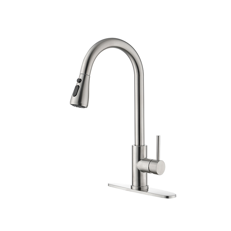 dropship Commercial Modern Stainless Steel Kitchen Faucets