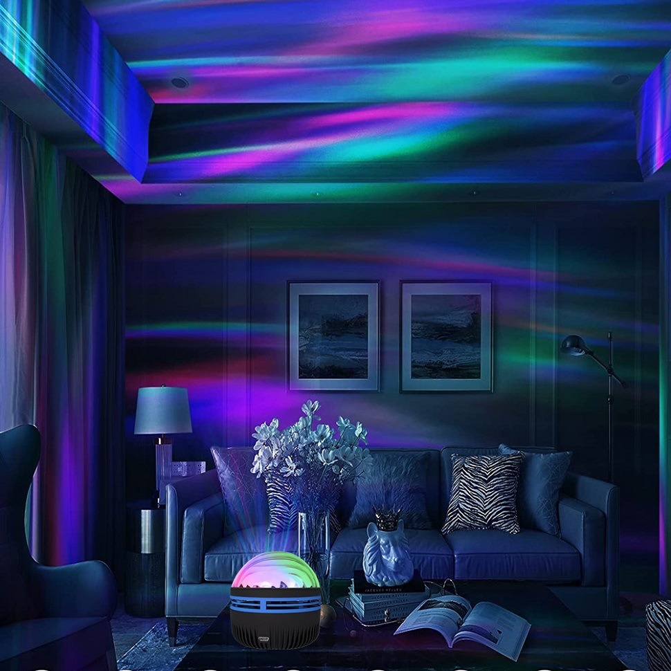dropship 1pc Starry Sky Projector, Nebula Night Light, Star Galaxy Night Light For Bedroom Gaming Room Home Decor