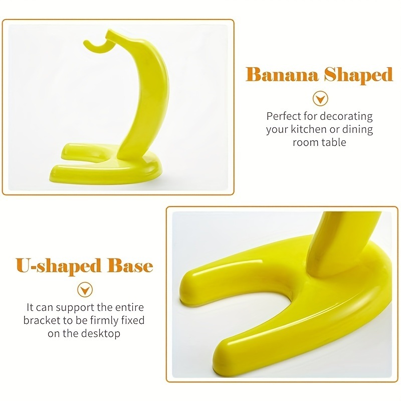dropship 1pc, Detachable Banana Hanger - Fruit Preservation Storage Hooks for Fresh Bananas, Tree Bracket, Home Decoration, Kitchen Utensils, Apartment Essentials, College Dorm Essentials